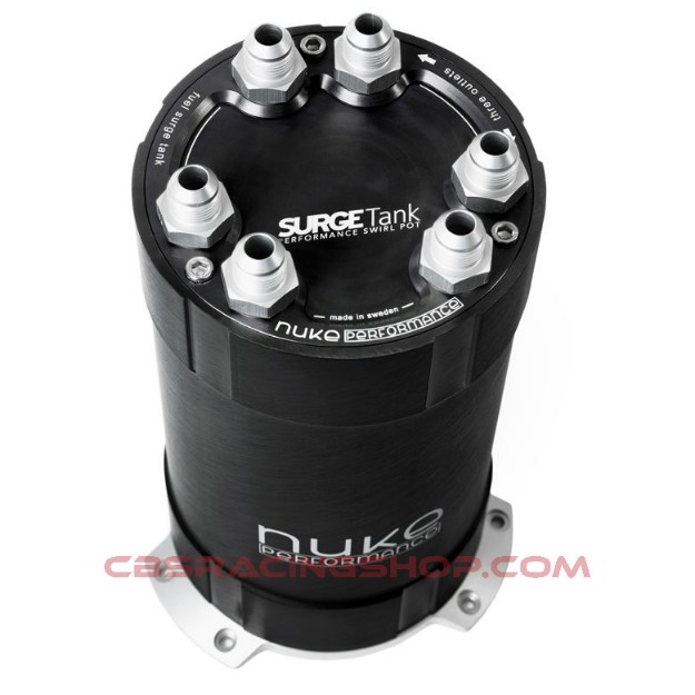 Afbeeldingen van Nuke 2G Fuel Surge Tank 3.0 liter for up to three external fuel pumps