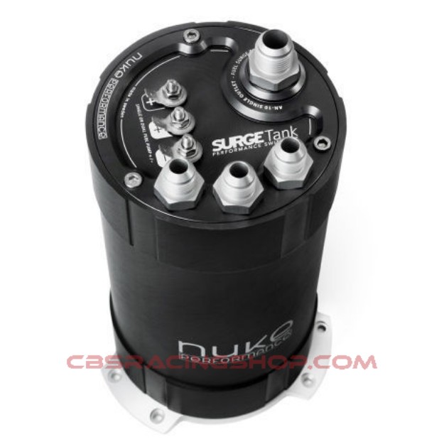 Afbeeldingen van Nuke 2G Fuel Surge Tank 3.0 liter for single or dual Walbro GST 450