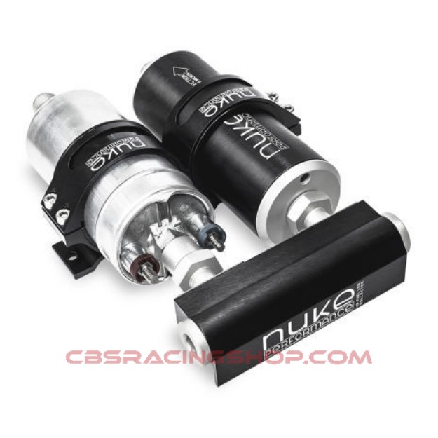 Afbeeldingen van Nuke Fuel Log Collector 4P for 1x Bosch 044 and 1x Nuke Fuel Filter Slim