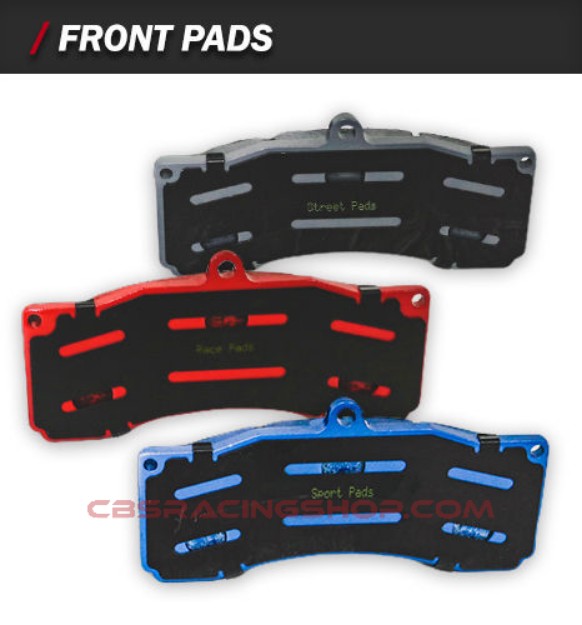 Billede af FRONT: CBS Racing Brake Pads - Select Type