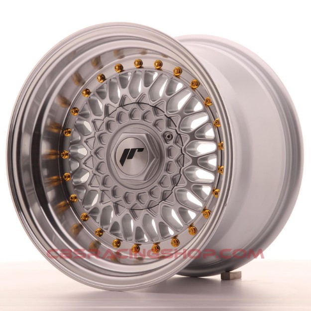 Picture of JR-Wheels JR9 Wheels Silver 15 Inch 9J ET10 4x100/108