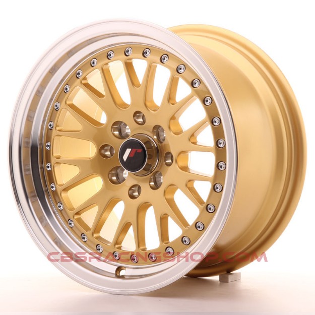 Picture of JR-Wheels JR10 Wheels Gold 15 Inch 8J ET15 4x100/114.3