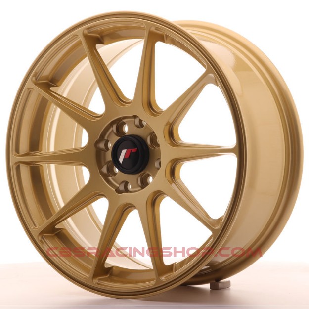 Picture of JR-Wheels JR11 Wheels Gold 17 Inch 7.25J ET35 4x100/114.3