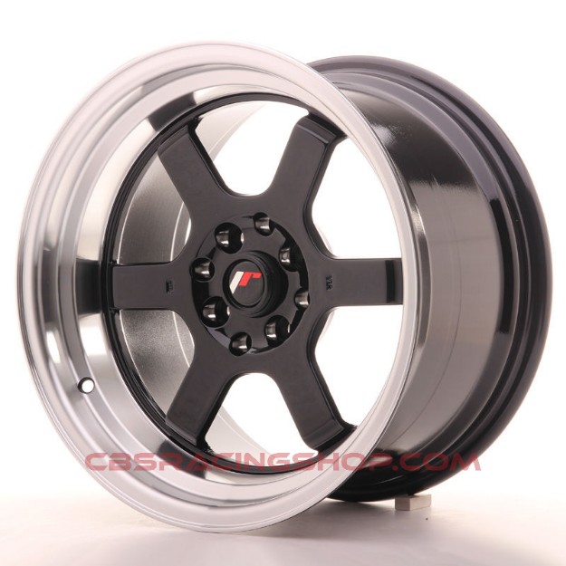 Afbeeldingen van JR-Wheels JR12 Wheels Black 16 Inch 9J ET10 4x100/114.3