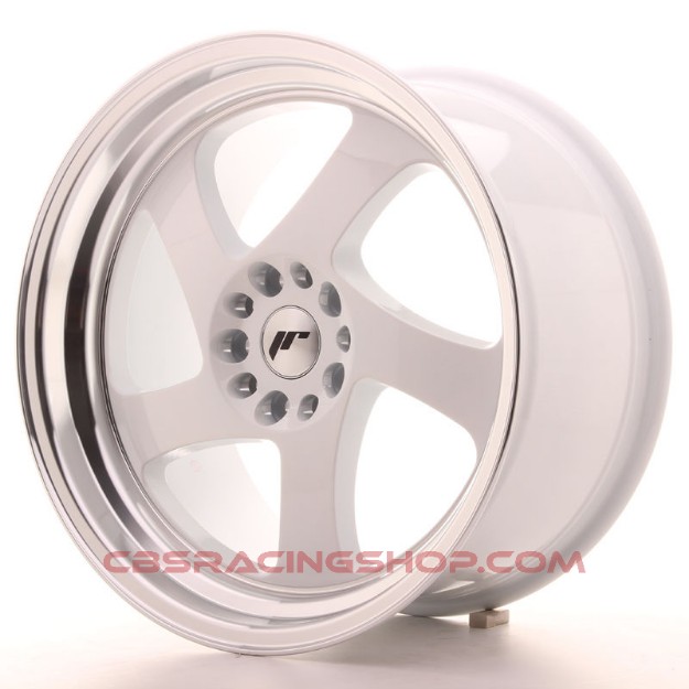 Picture of JR-Wheels JR15 Wheels White 18 Inch 9.5J ET40 5x112/114.3