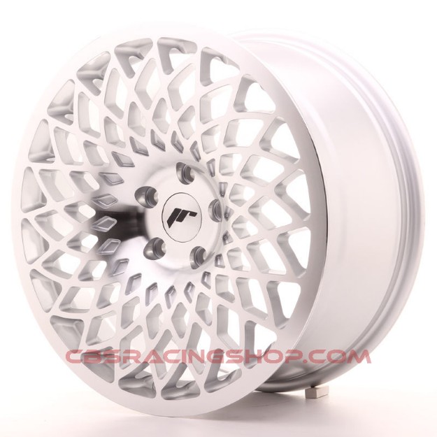 Picture of **DISCONTINUED** JR-Wheels JR17 Wheels Silver Machined 18 Inch 8.5J ET35 5x120 Right