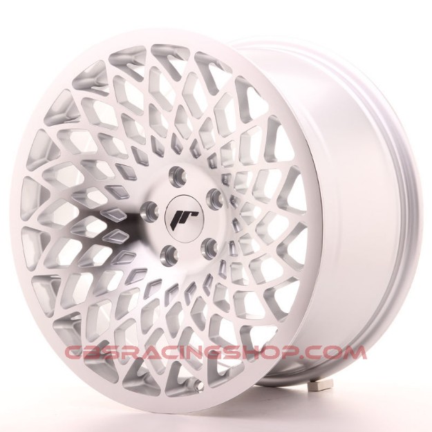 Picture of **DISCONTINUED** JR-Wheels JR17 Wheels Silver Machined 18 Inch 9.5J ET35 5x120 Left