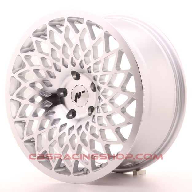 Picture of **DISCONTINUED** JR-Wheels JR17 Wheels Silver Machined 18 Inch 8.5J ET35 5x100 Left