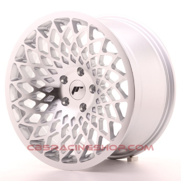 Picture of **DISCONTINUED** JR-Wheels JR17 Wheels Silver Machined 18 Inch 9.5J ET35 5x112 Right