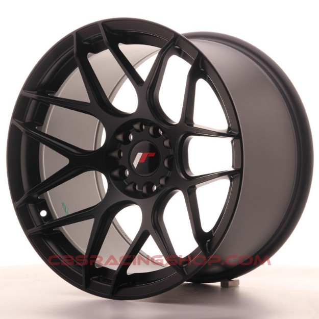 Image de JR-Wheels JR18 Wheels Flat Black 18 Inch 10.5J ET0 5x114.3/120