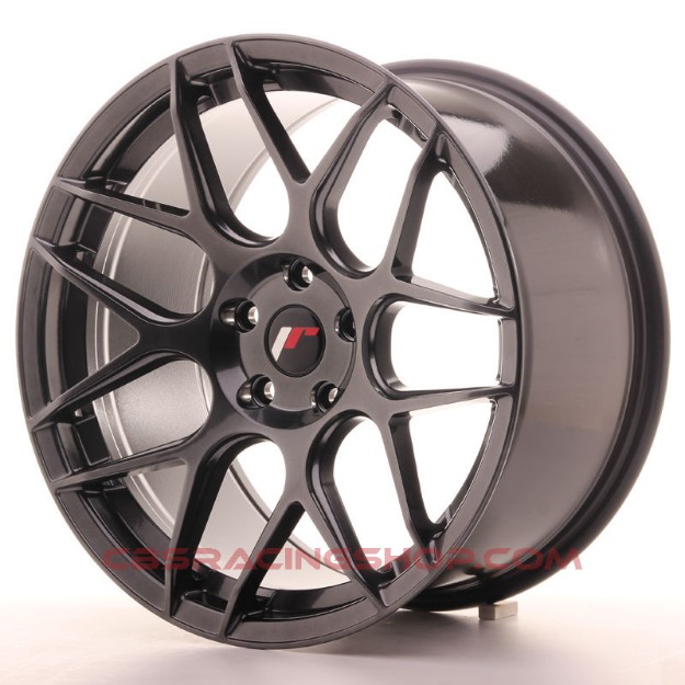 Picture of JR-Wheels JR18 Wheels Hyper Black 18 Inch 9.5J ET35 5x100/120