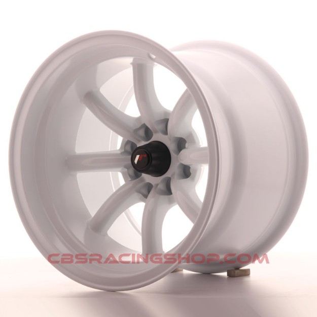 Picture of JR-Wheels JR19 Wheels White 15 Inch 10.5J ET-32 4x100/114.3