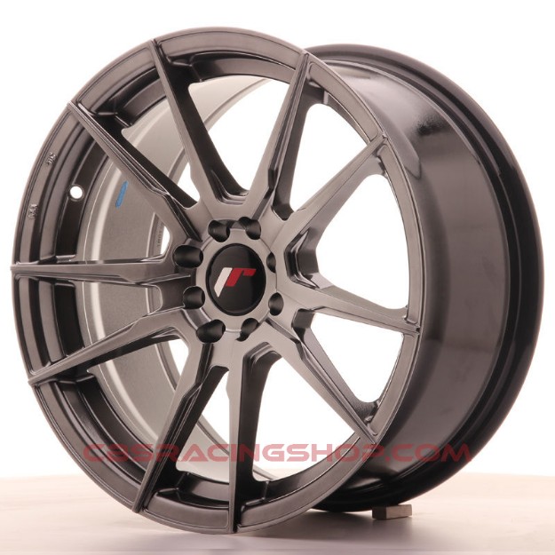 Picture of JR-Wheels JR21 Wheels Hyper Black 17 Inch 8J ET35 4x100/114.3