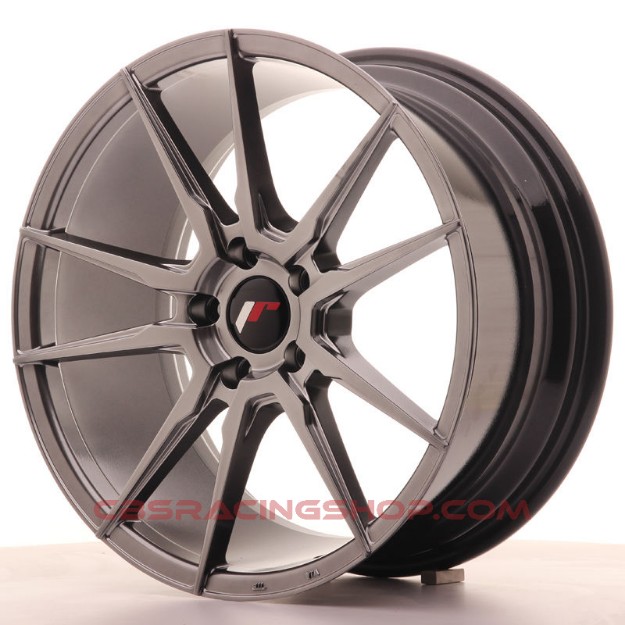 Picture of JR-Wheels JR21 Wheels Hyper Black 18 Inch 8.5J ET40 5x114.3