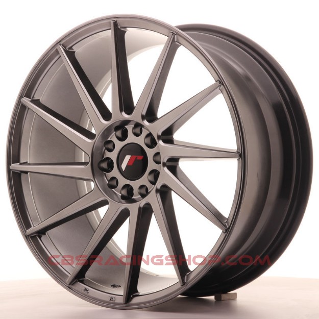 Picture of JR-Wheels JR22 Wheels Hyper Black 19 Inch 8.5J ET35 5x100/120