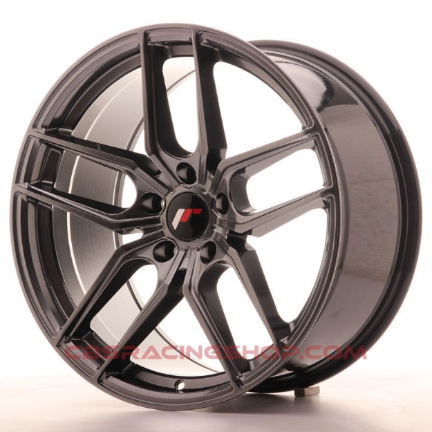 Picture of JR-Wheels JR25 Wheels Hyper Black 19 Inch 9.5J ET40 5x112