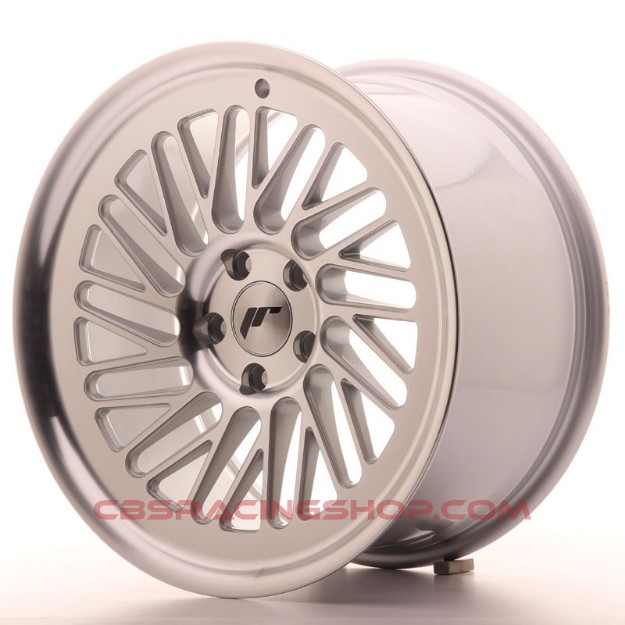 Picture of JR-Wheels JR27 Wheels Silver Machined 18 Inch 9.5J ET35 5x120