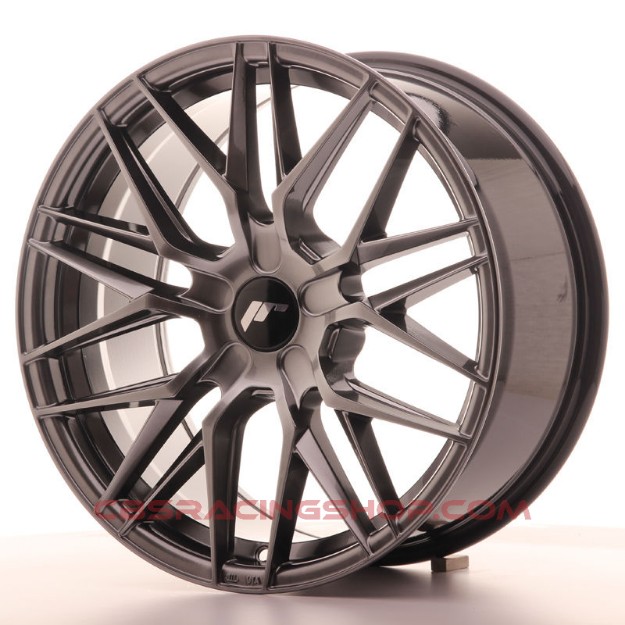 Afbeeldingen van JR-Wheels JR28 Wheels Hyper Black 17 Inch 8J ET40 4x100