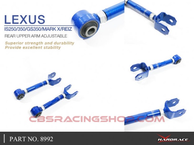 Billede af Camber kit - Rear Upper Arm - LEXUS IS250/350/GS350/MARK X/REIZ - Hardrace