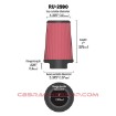 Bild von K&N Universal Clamp-On filter (RU-2590)