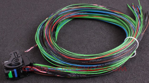 MaxxECU PRO flying lead harness 3m connector 4 (extra in/out, CAN 2, KNOCK)