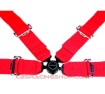 NRG Seatbelts 4 Points Red