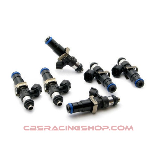 Picture of Set of 6 DW 2200 cc/min injectors (part no. 16S-08-2200-6, high impedance) - Deatschwerks