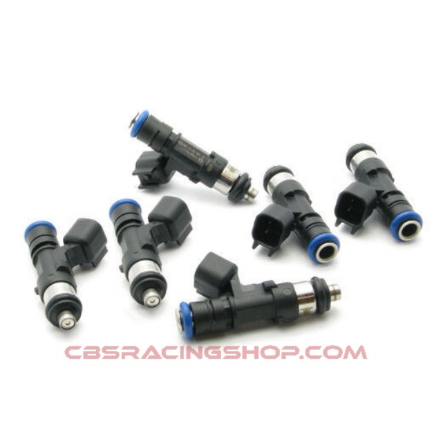 Afbeeldingen van Set of 6 DW 1000 cc/min injectors (part no. 17U-06-1000-6) - Deatschwerks