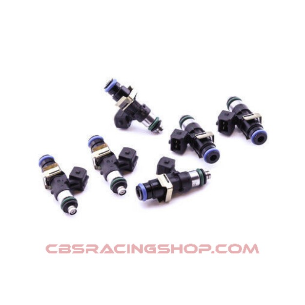 Bild von Set of 6 DW 1500 cc/min injectors (part no. 16M-06-1500-6) - Deatschwerks