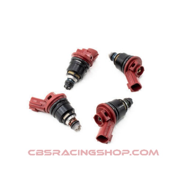 Afbeeldingen van Set of 4 DW 270 cc/min injectors (part no. 01J-00-0270-4) - Deatschwerks