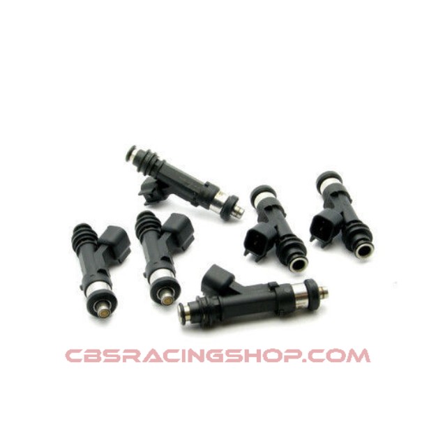 Picture of Set of 6 DW 440 cc/min injectors (part no. 18U-02-0440-6) - Deatschwerks