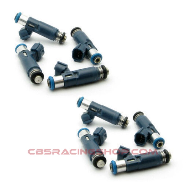 Afbeeldingen van Set of 8 DW 440 cc/min injectors (part no. 21S-05-0440-8) - Deatschwerks