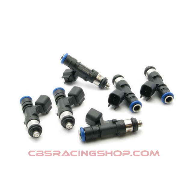 Afbeeldingen van Set of 6 DW 750 cc/min injectors (part no. 17U-06-0750-6) - Deatschwerks