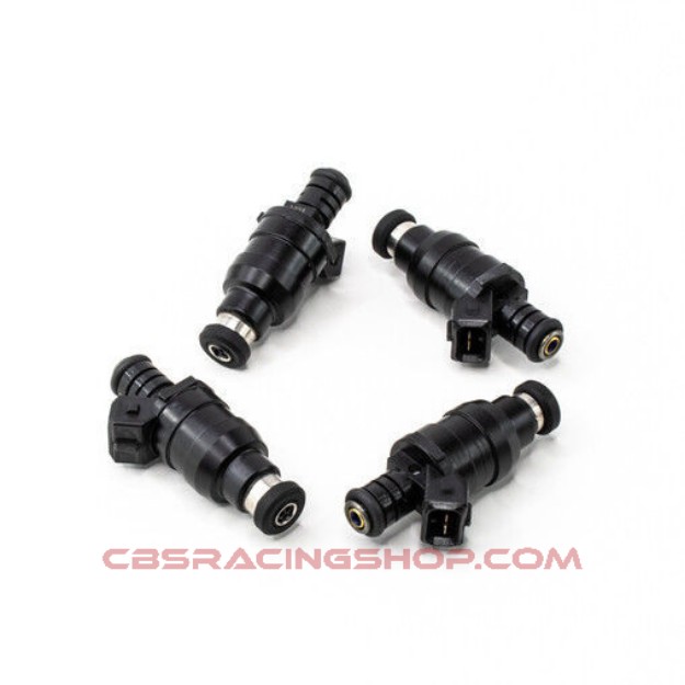 Afbeeldingen van Set of 4 DW 800 cc/min injectors (part no. 42M-01-0800-4) - Deatschwerks