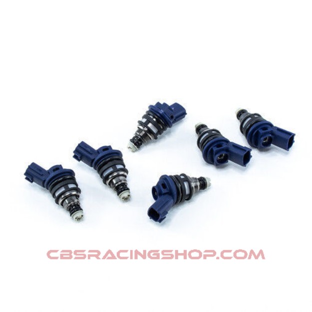 Afbeeldingen van Set of 6 DW 950 cc/min injectors (part no. 02J-01-0950-6) - Deatschwerks