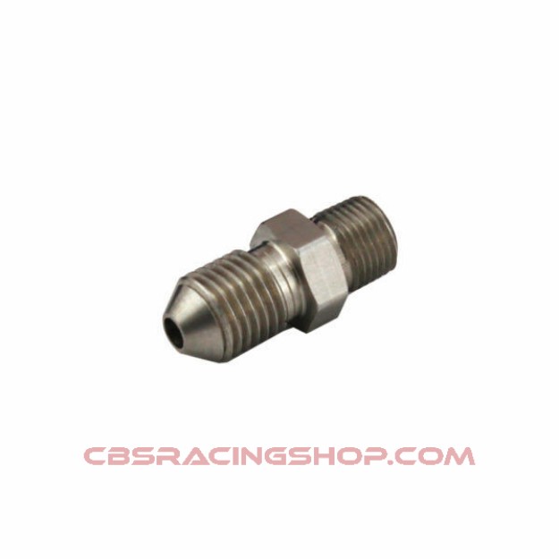 Picture of 1/8" NPT to -4AN male - SS