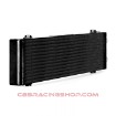Picture of Black Oil Cooler Dual Pass Bar & Plate, Large - Mishimoto