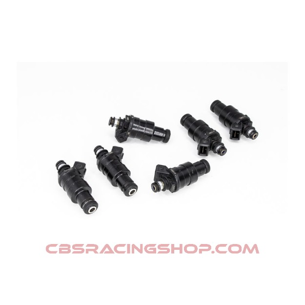 Picture of Set of 6 DW 550 cc/min universal injectors (part no. 42M-11-0550-6) - Deatschwerks