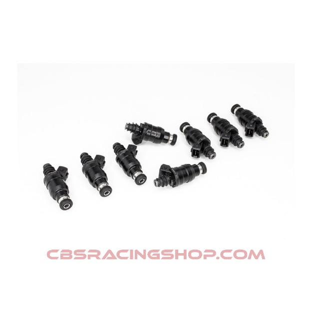 Picture of Set 8 DW 1000 cc/min universal injectors (part no. 42M-11-1000-8) - Deatschwerks