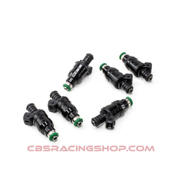 Afbeeldingen van Set of 6 DW 1000 cc/min universal injectors (part no. 42M-14-1000-6) - Deatschwerks