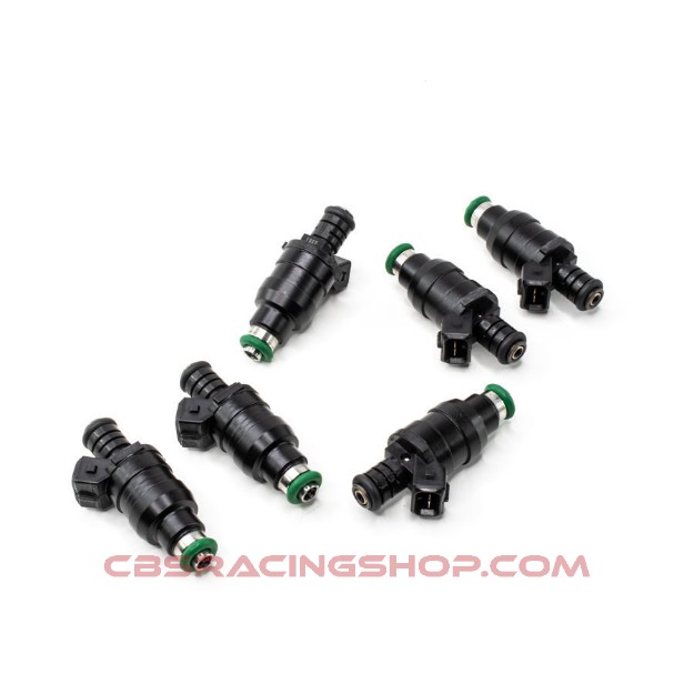 Afbeeldingen van Set of 6 DW 800 cc/min universal injectors (part no. 42M-14-0800-6) - Deatschwerks