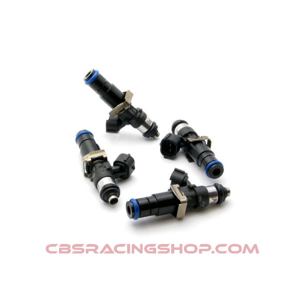 Afbeeldingen van Set of 4 Bosch EV14 2200 cc/min universal injectors (part no. 16S-13-2200-4)