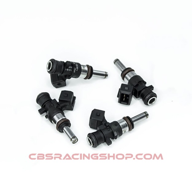 Afbeeldingen van Set of 4 Bosch EV14 1200 cc/min universal injectors (part no. 16MX-00-1200-4)