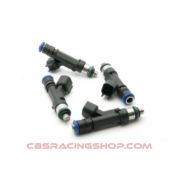 Image de Set of 4 Bosch EV14 525 cc/min Long universal injectors (part no. 18U-00-0050-4)