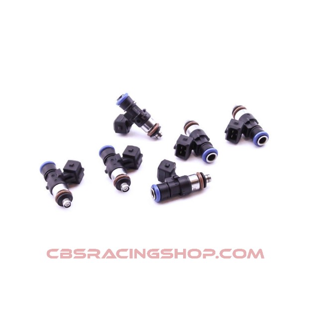 Afbeeldingen van Set of 6 Bosch EV14 1500 cc/min Short universal injectors (part no. 16M-00-1500-6)