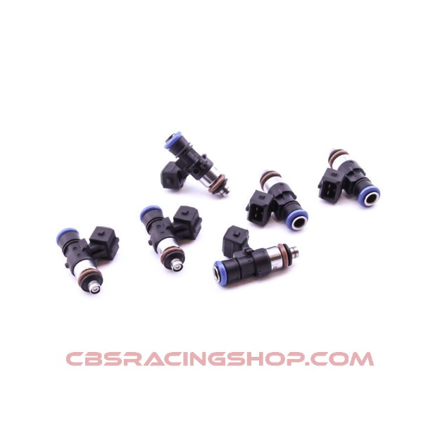 Picture of Set of 6 Bosch EV14 1500 cc/min Short universal injectors (part no. 16M-00-1500-6)