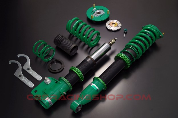 Afbeeldingen van Mitsubishi Lancer Evo 10 (X) - Tein Mono Racing Coilovers (VSE18-K1LS4)