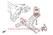 Image de VW Golf MK5/6/7 - Front Lower Arm-Front Bushing (Harden Rubber) - Hardrace