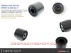 Image de (370Z/G37) Rear Diff Mount Bushing - Rear - Hardrace