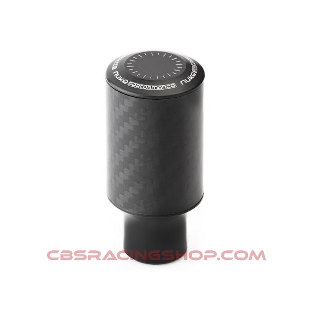 Picture of 65mm Cavernous Carbon 40, Matte finish Gear Knob - Nuke Performance